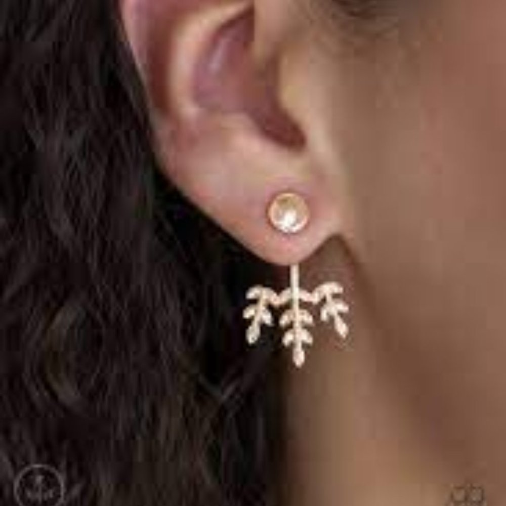 Autumn Shimmer - Rose Gold ♥ Post Earrings